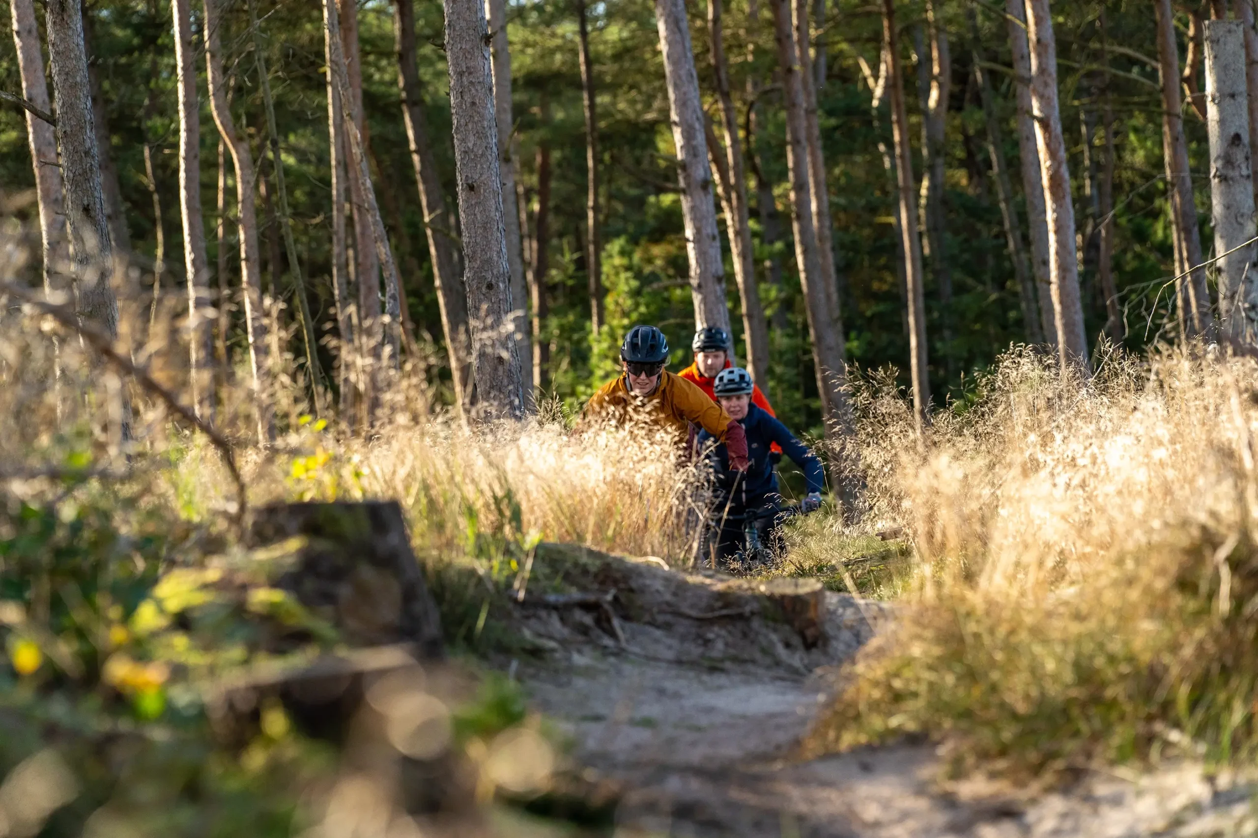 MTB tur med venner i Slettestrand | Foto: Kristian Skjødt