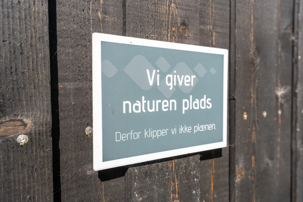 Vild haveområde med plads til naturen ved ferielejlighed Anneks i Slettestrand | Foto: Kristian Skjødt