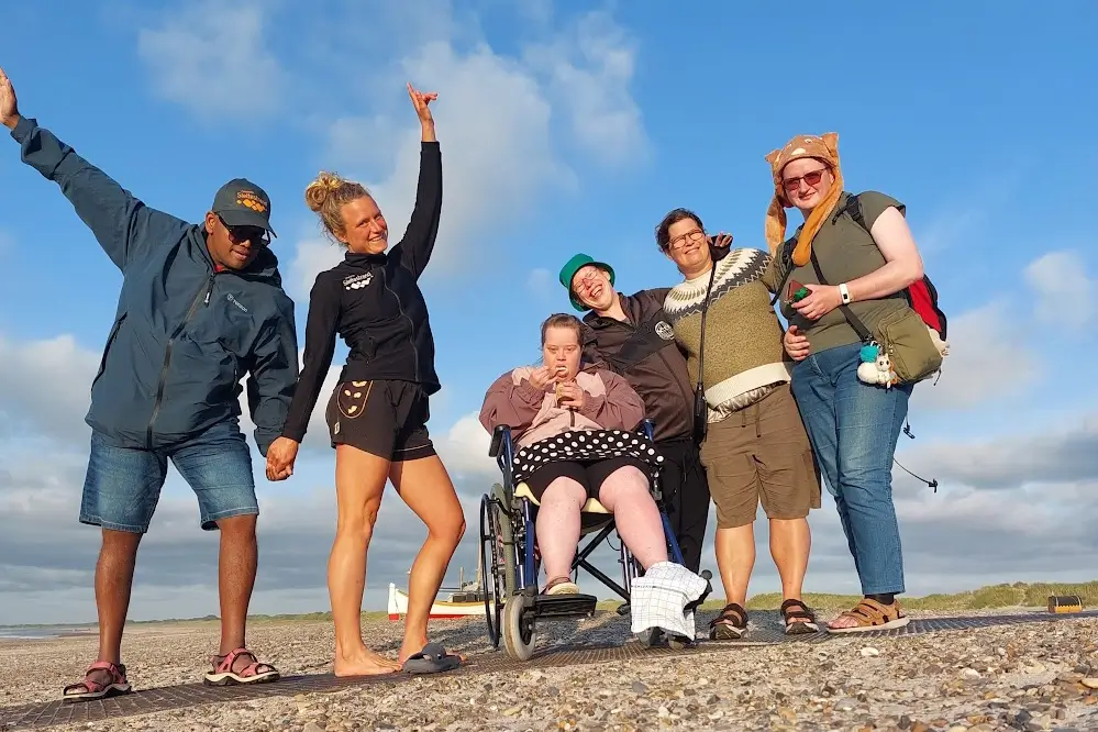 Handicapvenlig strandsti i Slettestrand